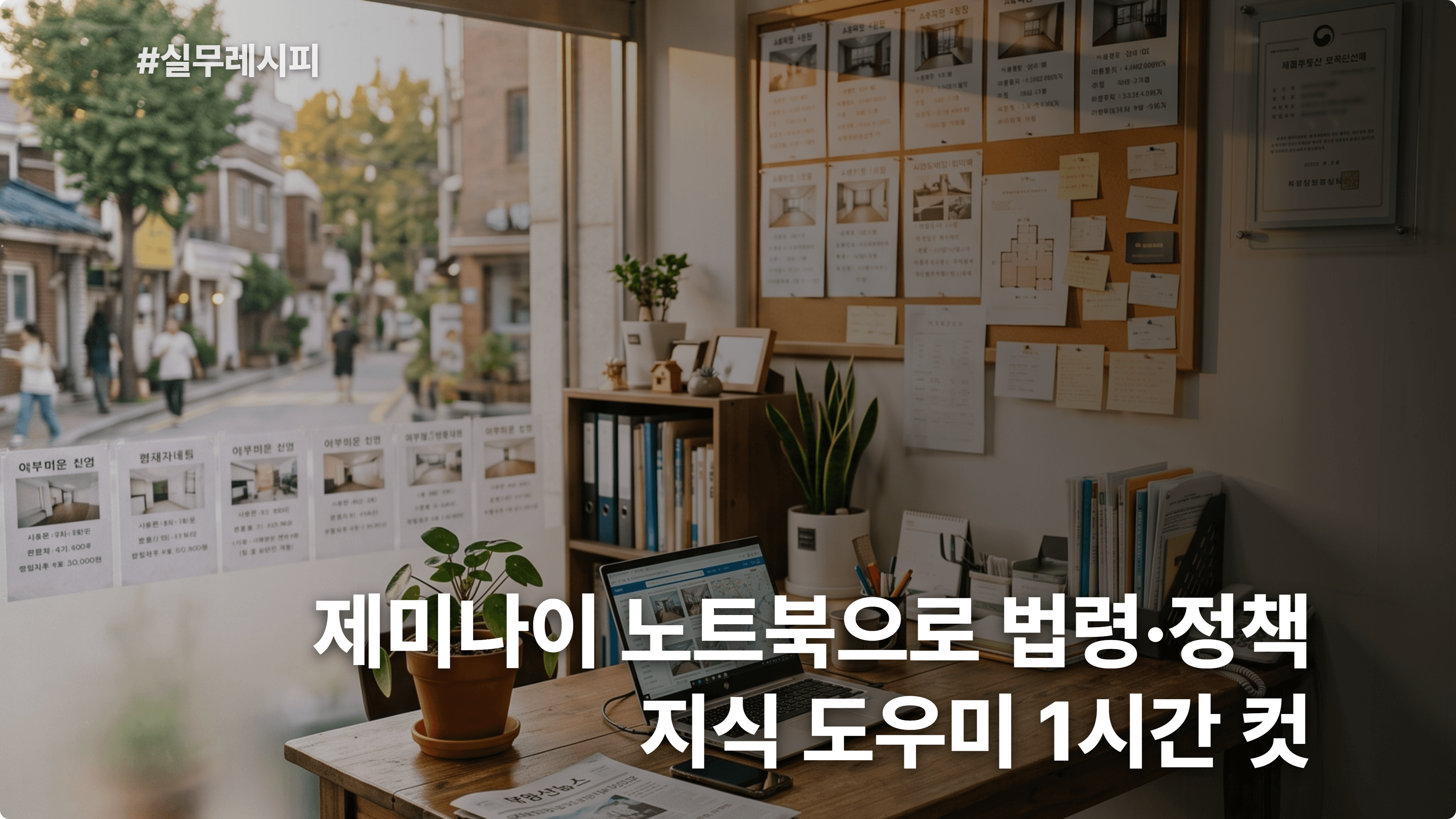 [부동산 중개사] 제미나이 노트북으로 사무실 법령·판례·정부 정책 지식 도우미 1시간 컷