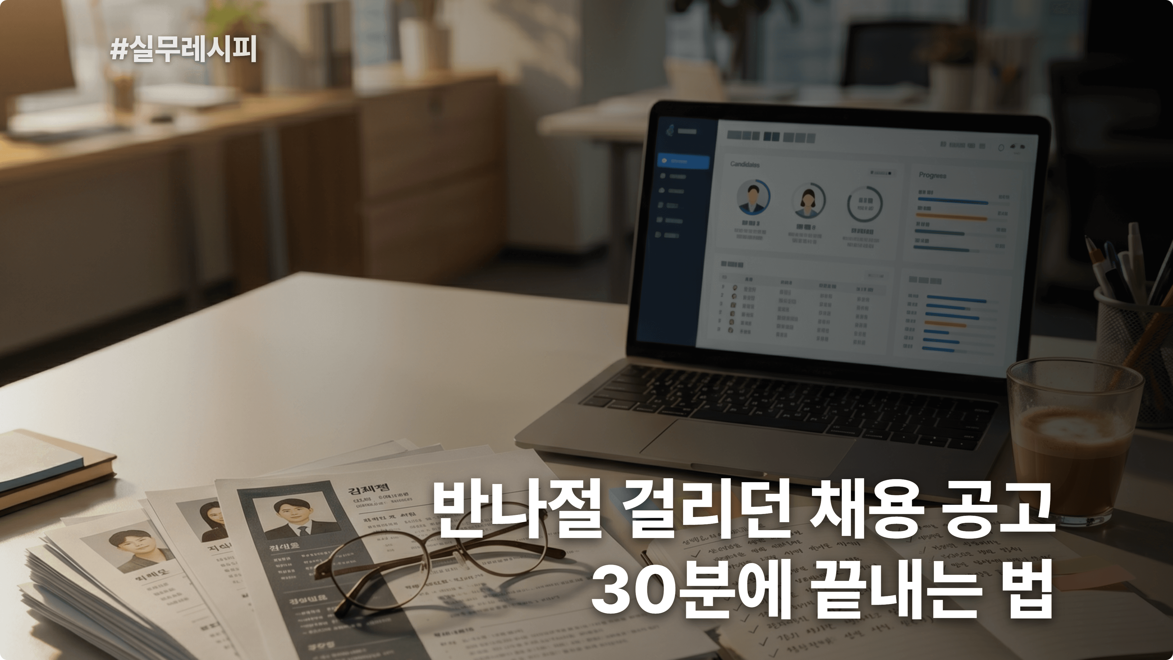 [HR] ChatGPT로 채용 공고 30분 만에 작성하기 — "다 썼다고 생각했는데 팀장님 눈엔 빈 칸투성이래요"