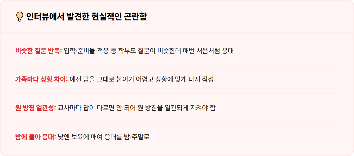 [어린이집 교사] 제미나이 Gems로 학부모 자주 묻는 질문 응대 초안 20분 컷