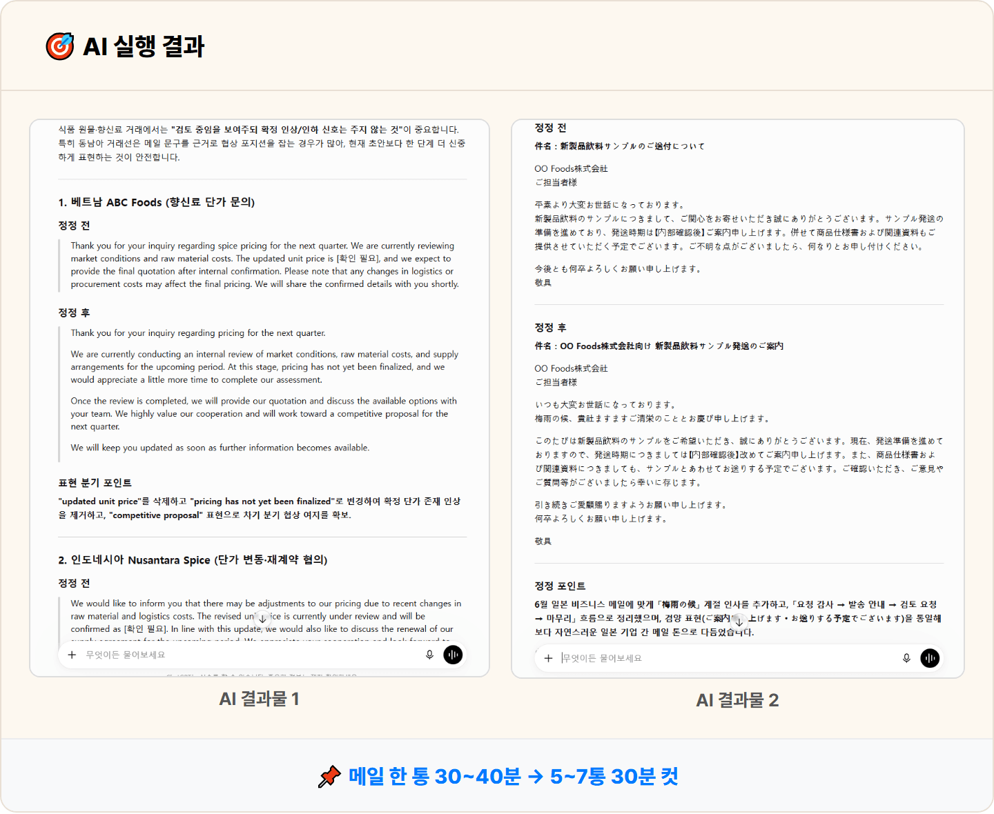 [무역사] ChatGPT로 다국어 거래선 메일 5~7통 30분 컷