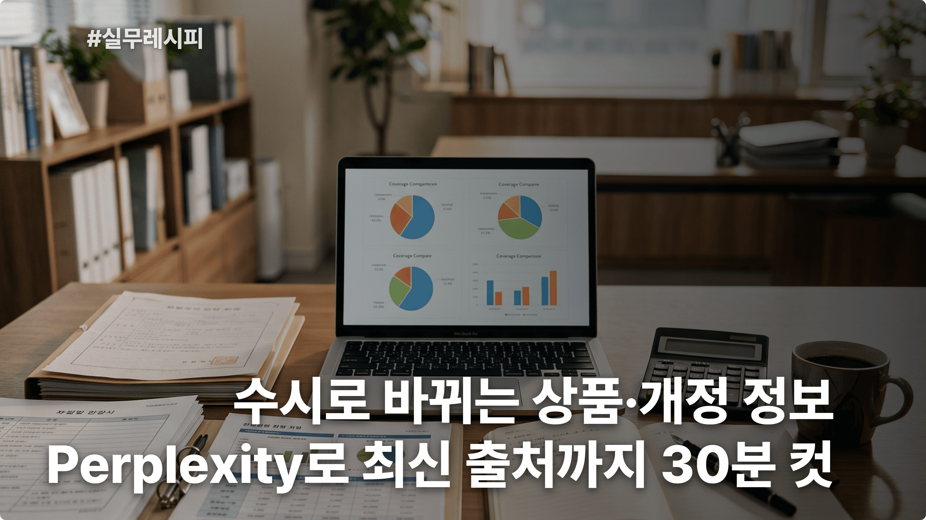 [보험 설계사] Perplexity로 보험 상품·특약·개정 최신 정보 출처까지 리서치 30분 컷